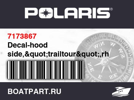 Изображение товара Decal-hood side,"trailtour",rh