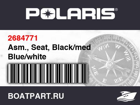 Изображение товара Asm., Seat, Black/med Blue/white