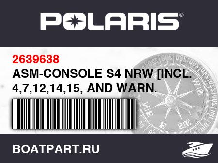 Изображение товара ASM-CONSOLE S4 NRW [INCL. 4,7,12,14,15, AND WARN. DECALS]