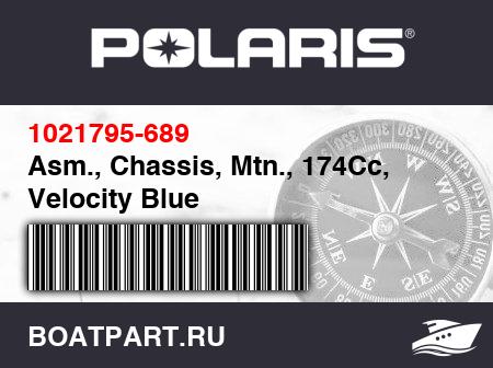 Изображение товара Asm., Chassis, Mtn., 174Cc, Velocity Blue