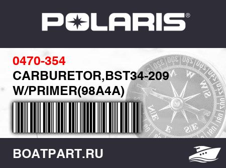 Изображение товара CARBURETOR,BST34-209 W/PRIMER(98A4A)