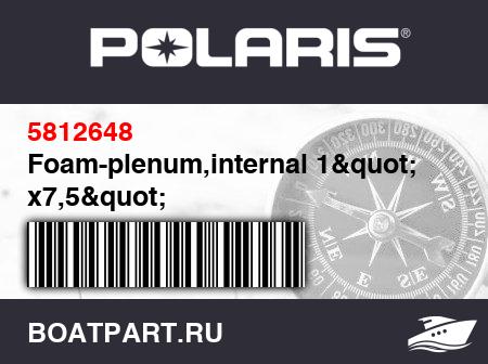 Изображение товара Foam-plenum,internal 1&quot; x7,5&quot;