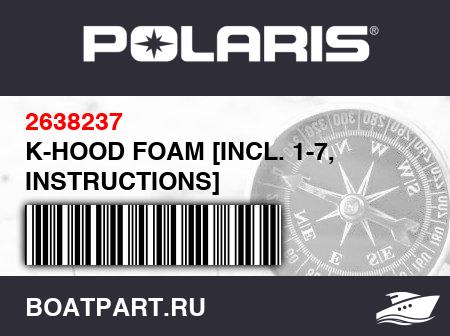 Изображение товара K-HOOD FOAM [INCL. 1-7, INSTRUCTIONS]