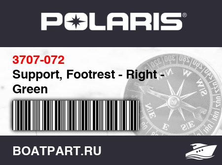Изображение товара Support, Footrest - Right - Green
