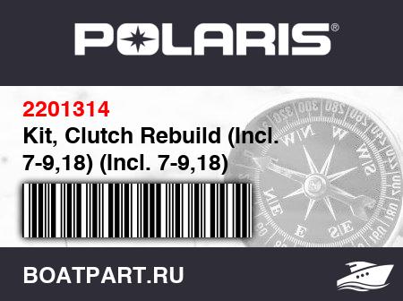 Изображение товара Kit, Clutch Rebuild (Incl. 7-9,18) (Incl. 7-9,18)