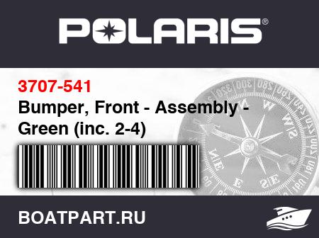 Изображение товара Bumper, Front - Assembly - Green (inc. 2-4)