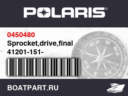 Изображение товара Sprocket,drive,final 41201-151-