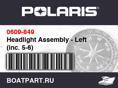 Изображение товара Headlight Assembly - Left (inc. 5-6)