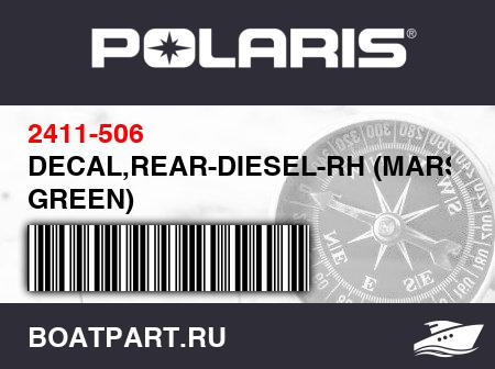 Изображение товара DECAL,REAR-DIESEL-RH (MARSH GREEN)