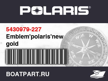 Изображение товара Emblem'polaris'new gold