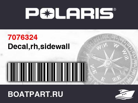 Изображение товара Decal,rh,sidewall