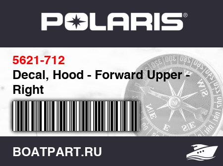 Изображение товара Decal, Hood - Forward Upper - Right