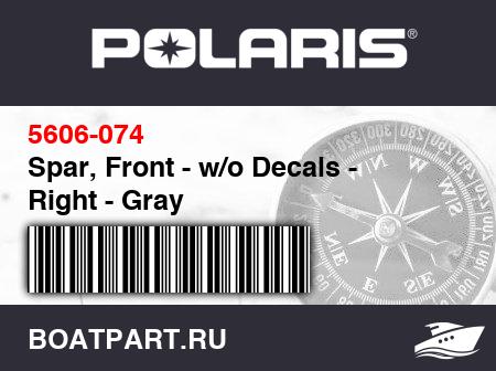 Изображение товара Spar, Front - w/o Decals - Right - Gray