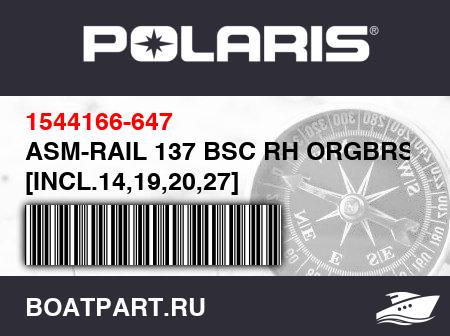 Изображение товара ASM-RAIL 137 BSC RH ORGBRST [INCL.14,19,20,27]