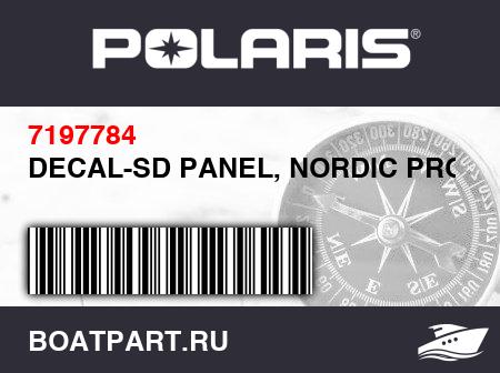 Изображение товара DECAL-SD PANEL, NORDIC PRO ,RH