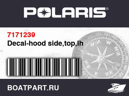 Изображение товара Decal-hood side,top,lh