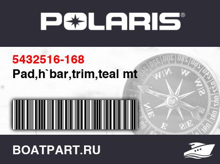 Изображение товара Pad,h`bar,trim,teal mt