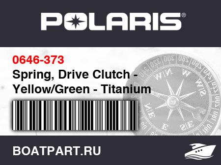 Изображение товара Spring, Drive Clutch - Yellow/Green - Titanium