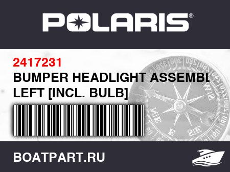 Изображение товара BUMPER HEADLIGHT ASSEMBLY, LEFT [INCL. BULB]