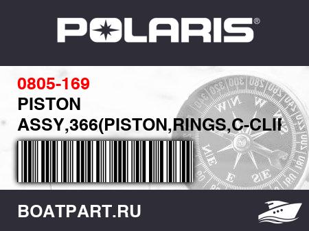 Изображение товара PISTON ASSY,366(PISTON,RINGS,C-CLIP,PIN) (inc. 3-5)
