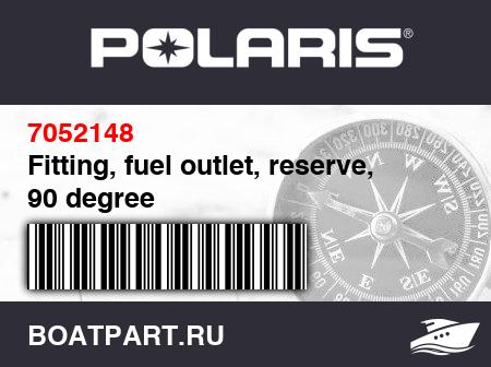 Изображение товара Fitting, fuel outlet, reserve, 90 degree