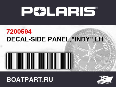 Изображение товара DECAL-SIDE PANEL,