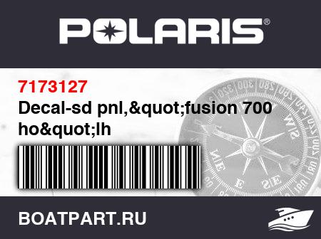 Изображение товара Decal-sd pnl,"fusion 700 ho"lh