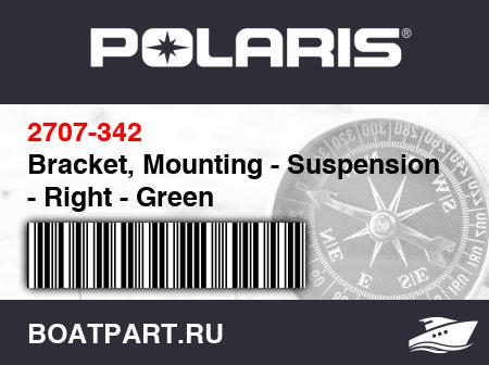 Изображение товара Bracket, Mounting - Suspension - Right - Green
