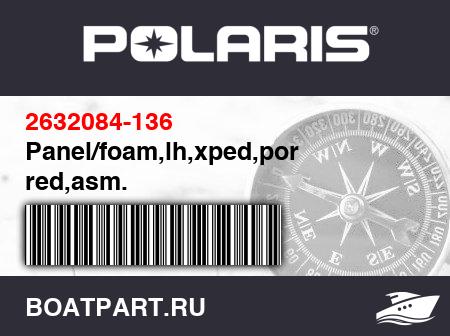 Изображение товара Panel/foam,lh,xped,por red,asm.