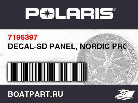 Изображение товара DECAL-SD PANEL, NORDIC PRO ,RH