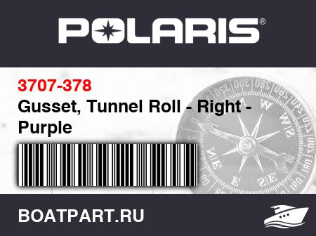 Изображение товара Gusset, Tunnel Roll - Right - Purple