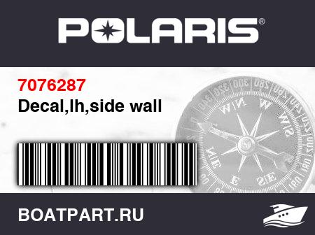 Изображение товара Decal,lh,side wall