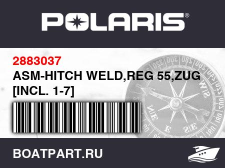 Изображение товара ASM-HITCH WELD,REG 55,ZUG [INCL. 1-7]