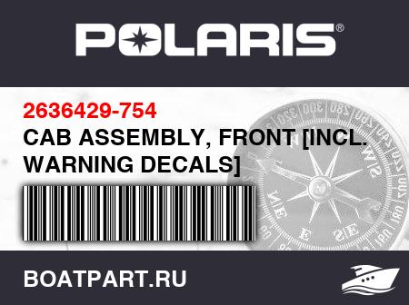 Изображение товара CAB ASSEMBLY, FRONT [INCL. WARNING DECALS]