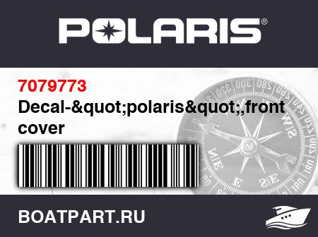 Изображение товара Decal-&quot;polaris&quot;,front cover