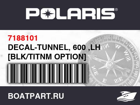 Изображение товара DECAL-TUNNEL, 600 ,LH [BLK/TITNM OPTION]