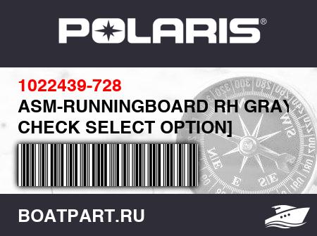 Изображение товара ASM-RUNNINGBOARD RH GRAY [SNOW CHECK SELECT OPTION]