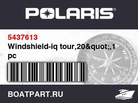 Изображение товара Windshield-iq tour,20&quot;,1 pc