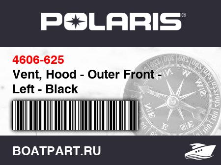 Изображение товара Vent, Hood - Outer Front - Left - Black