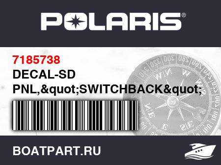 Изображение товара DECAL-SD PNL,&quot;SWITCHBACK&quot;,RH