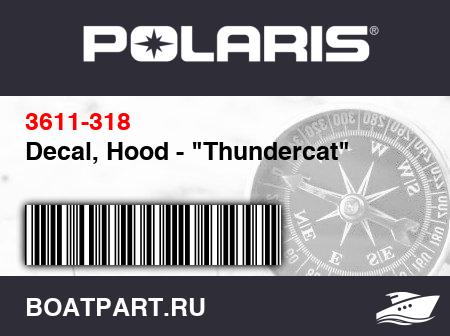 Изображение товара Decal, Hood - "Thundercat"