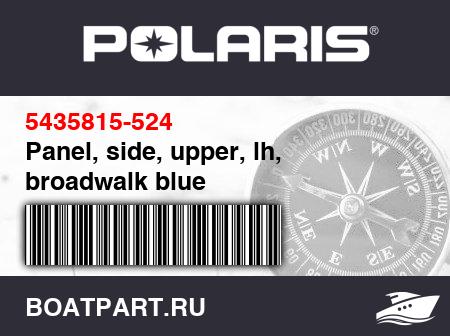 Изображение товара Panel, side, upper, lh, broadwalk blue