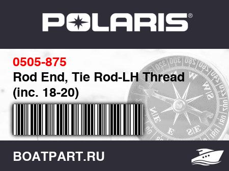 Изображение товара Rod End, Tie Rod-LH Thread (inc. 18-20)
