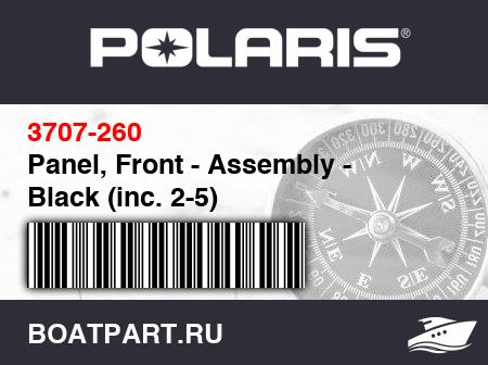Изображение товара Panel, Front - Assembly - Black (inc. 2-5)