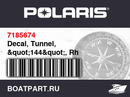 Изображение товара Decal, Tunnel, "144", Rh