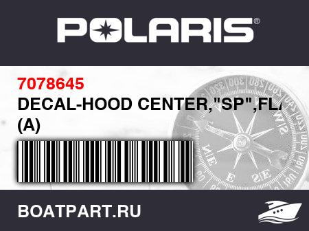 Изображение товара DECAL-HOOD CENTER,"SP",FLAGS (A)