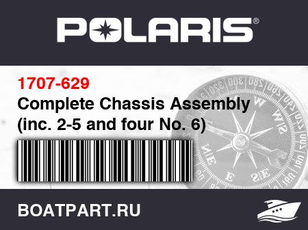 Изображение товара Complete Chassis Assembly (inc. 2-5 and four No. 6)