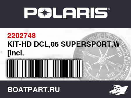 Изображение товара KIT-HD DCL,05 SUPERSPORT,WHITE [Incl. 3,6,10,11,12,13,14,20,22]