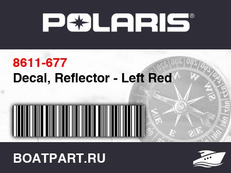 Изображение товара Decal, Reflector - Left Red