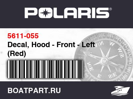 Изображение товара Decal, Hood - Front - Left (Red)